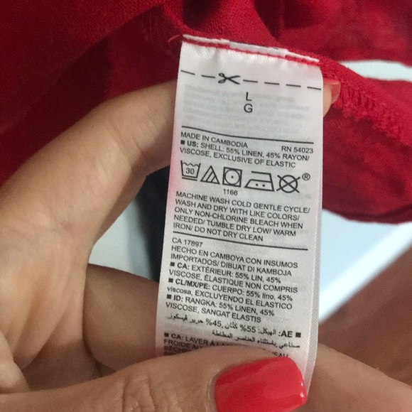 Old Navy Red dress - Picture 2 of 3